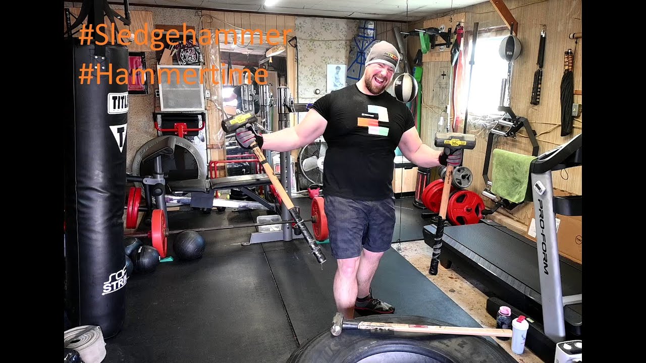 Sledge Hammer Workout HammerTime YouTube