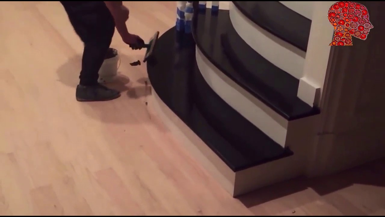 Woodworking 14 Staining Stairs Ebony Wood Coloring