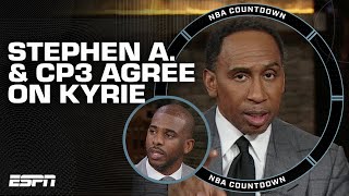 Stephen A. \& Chris Paul rave on Kyrie Irving's importance to the Mavericks 👀 | NBA Countdown