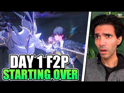 Starting Over in Wuthering Waves! F2P Account Day 1