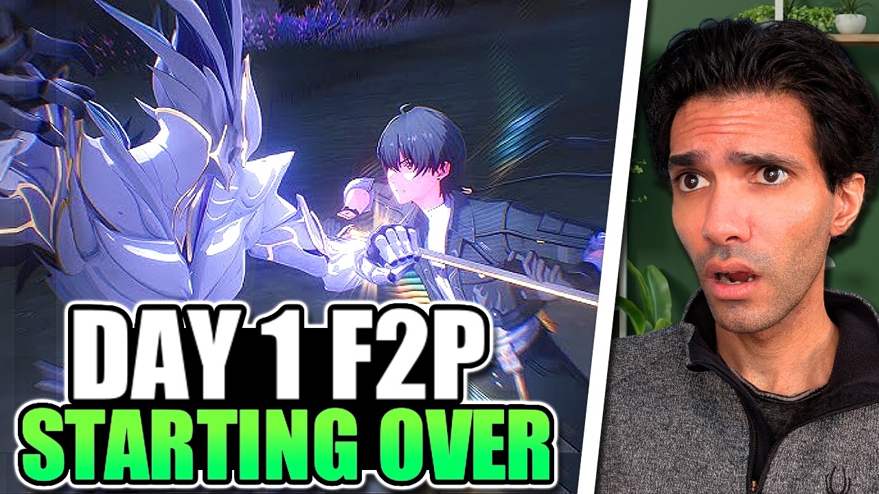 Starting Over in Wuthering Waves! F2P Account Day 1