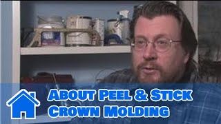 Home Improvement & Remodeling : About Peel & Stick Crown Molding