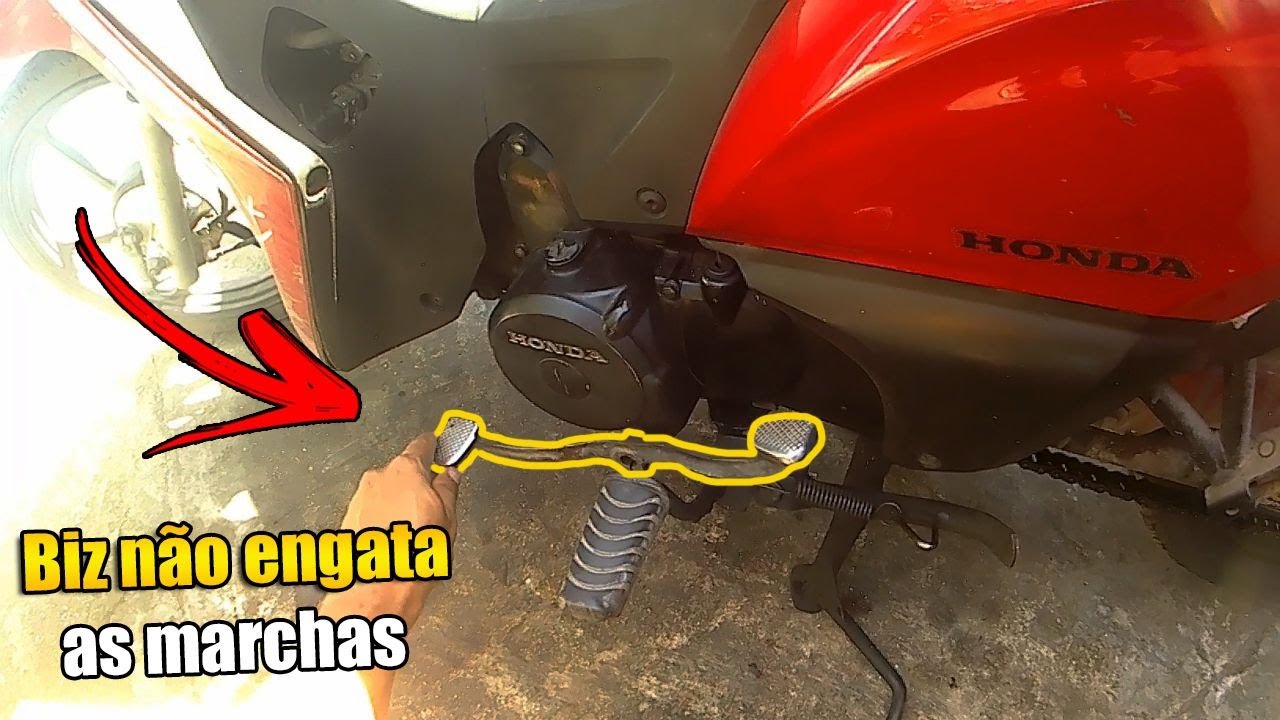 BIZ NÃO ENGATA AS MARCHAS CORRETAMENTE (CAMBIO DURO E TRAVANDO) - VEJA ...
