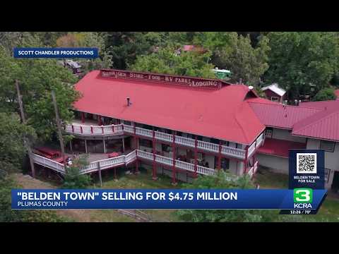 Plumas County town of Belden listed for sale at $4.75 million