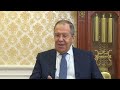 Интервью С.В.Лаврова телеканалу "Индия Тудэй", Москва, 19 апреля 2022 года