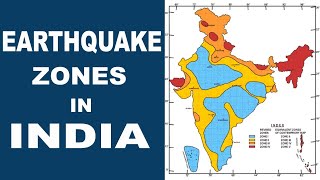 Earthquake Hazard Zones in India in Hindi|| भारत में भूकंपीय क्षेत्र|| Seismic Zone in India screenshot 1