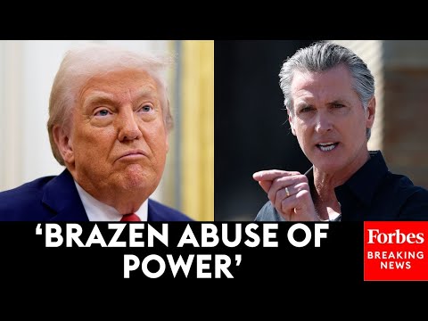 Gavin Newsom Shows No Mercy To Trump Over ICE, Texas Redistricting, Shutdown And More | 2025 Rewind