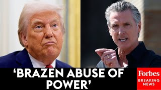 Gavin Newsom Shows No Mercy To Trump Over ICE, Texas Redistricting, Shutdown And More | 2025 Rewind