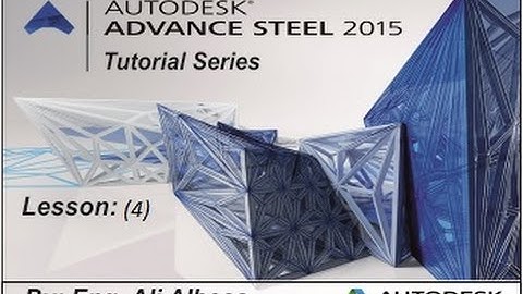Auto Desk Advance Steel 2015-1 Tutorials: Lesson 4: Feature Tools Pallet