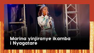 Marina yinjiranye ikamba i Nyagatare || Dore uko ashimishije abafana muri MTN Iwacu Muzika Festival