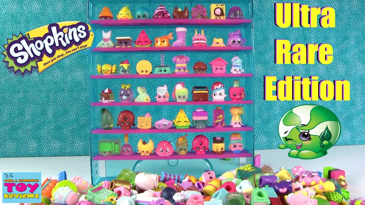 Shopkins Ultra Rare Collector Case Let's Decorate Season 1 2 3 4