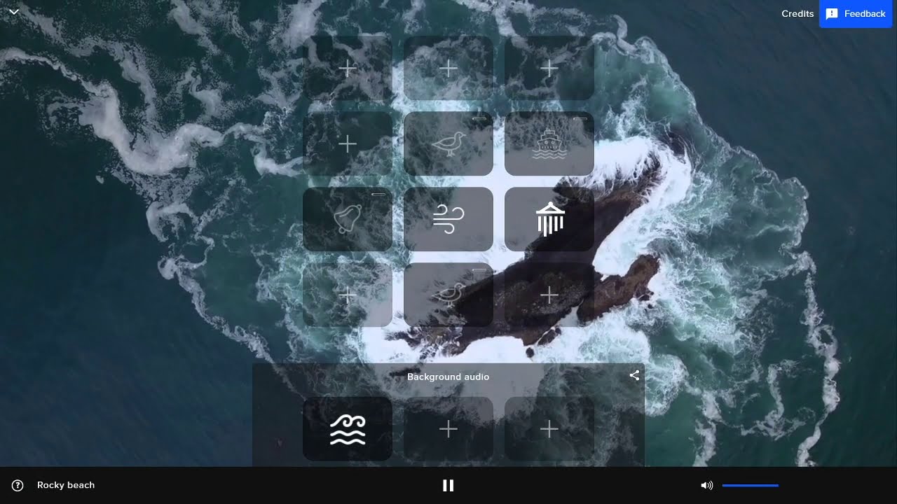 Soundescape - Generative 3D audio environments for focused work