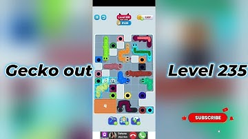 Gecko Out Level 235 Walkthrough 🧩 | Step-by-Step Puzzle Guide | SolutionGuruji