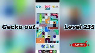 Gecko Out Level 235 Walkthrough 🧩 | Step-by-Step Puzzle Guide | SolutionGuruji