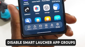 Hoe u Smart Launcher-appcategorieën uitschakelt