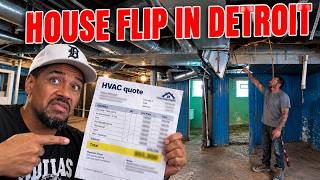 How Much Does HVAC Cost for Our $45K Detroit House Flip? (Part 4)