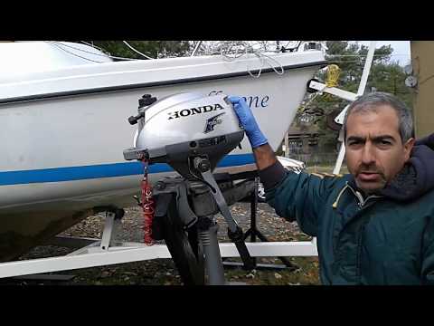Honda 2hp Outboard Engine Oil Change 