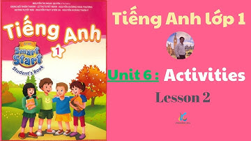 Tiếng Anh lớp 1 Unit 6 Activities  Lesson 2 i-Learn Smart Start