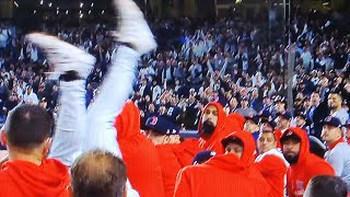 RYAN MCMAHON UNBELIEVABLE CATCH: MLB WILDCARD GAME 3: BOSTON RED SOX VS. NEW YORK YANKEES: MLB: SEPT
