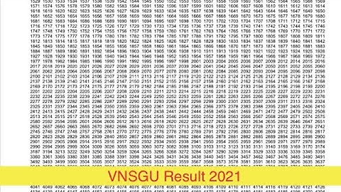 Results declared | #vnsgu #surat #gujarat #external #student