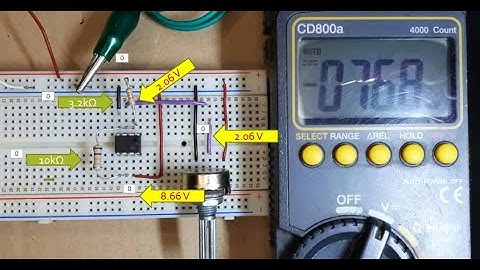 Experiment  on Non Inverting Amplifier.