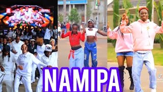 BAYANNI FT QING MADI - NAMIPA (tiktok challenge) DC The Force/KENYAN TIKTOKERS 2025.