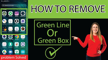 How to remove green line in vivo mobile | Vivo s1 settings | green box on android screen