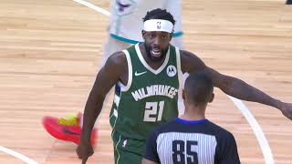 Patrick Beverley showing off his energy in Bucks debut