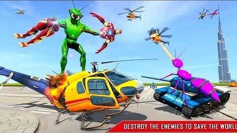 Ant Robot Car Transforming Games-Car Robot Game