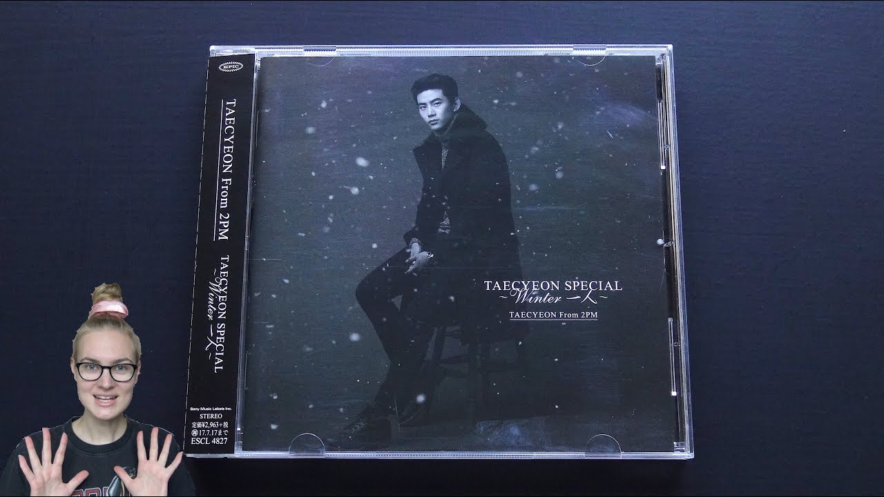 Unboxing Taecyeon From 2PM 1st Japanese Solo Special Album Winter
