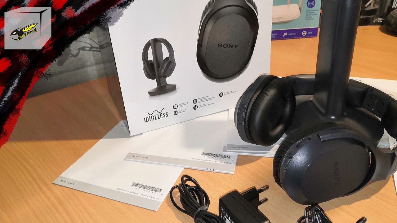 SONY MDR-RF895RK Unboxing Cz - YouTube