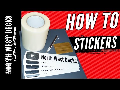 How To Make Your Own Vinyl Stickers - TUTORIAL