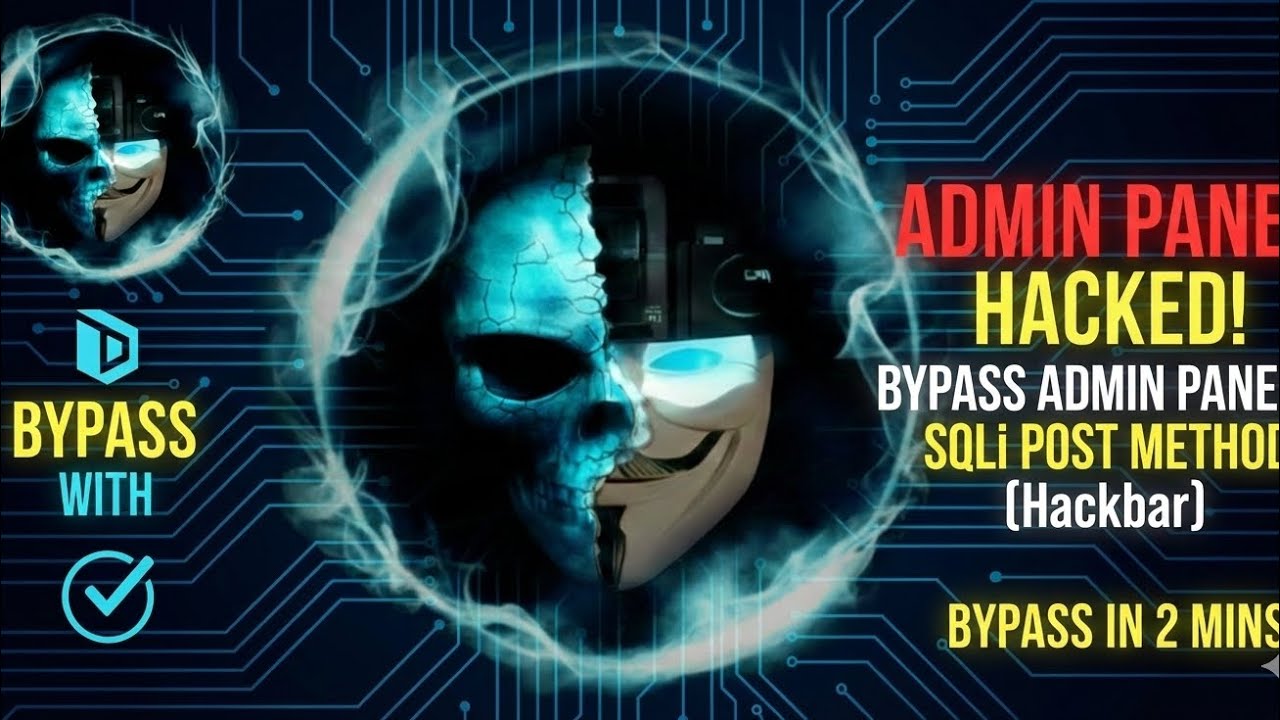 Bypass Admin Panel via SQL Injection: Hackbar POST Method & HTTP Live Headers