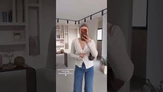 Dantel Detay Sedef Düğmeli Ekru Hırka ✨😍 www.sezgitekin.com' da sizindir.