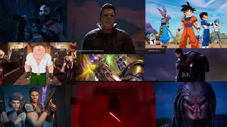 All collaboration trailers for Fortnite(chapter 15)
