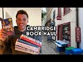 book shopping in cambridge + 7 book haul