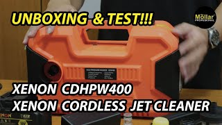 XENON CORDLESS JET CLEANER REVIEW 18V BATTERY PORTABLE PRESSURE WASHER FOR CARS AND MOTORCYCLES (...