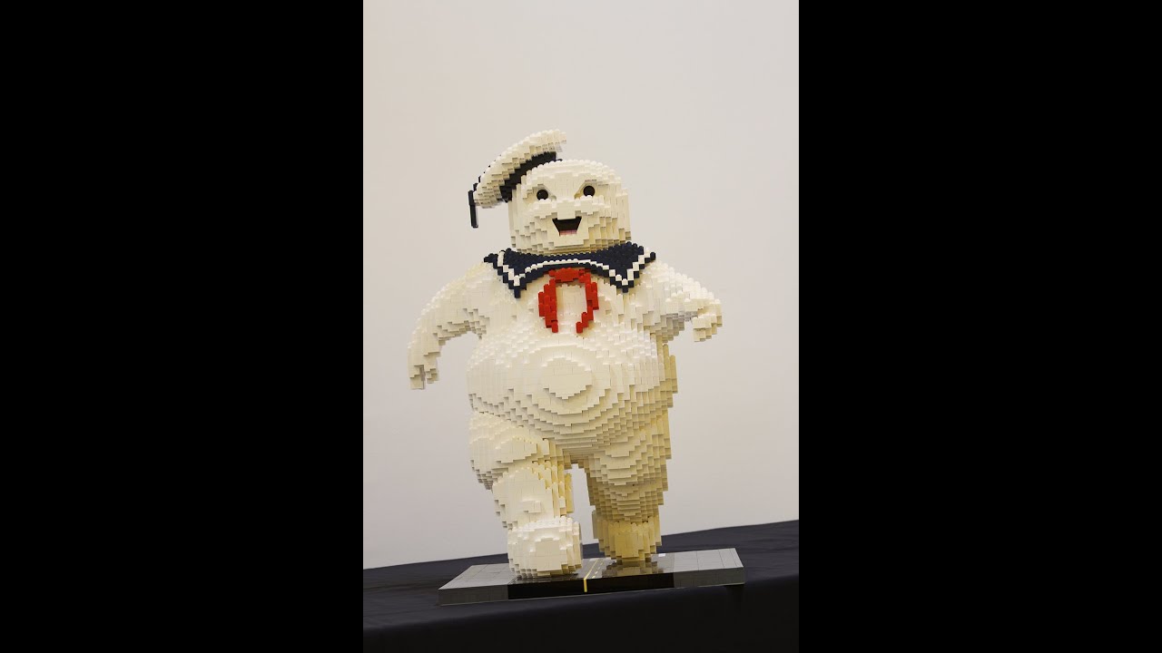 LEGO SDCC 2014 Ghostbusters Stay Puft HD Mini Time Lapse | By @TekSushi