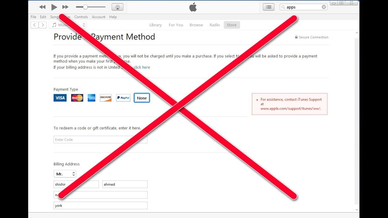 Apple ID With VPN (No Contact Apple Support Error) - YouTube