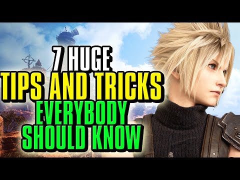 Final Fantasy VII Rebirth 7 HUGE Tips and Tricks Everybody Should Know (Spoiler Free)