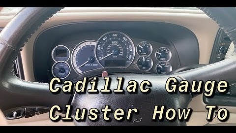 Escalade Gauge Cluster In 99-06 Silverado and 00-06 Tahoe