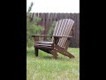 Кресло Адирондак своими руками. DIY Adirondack chair.