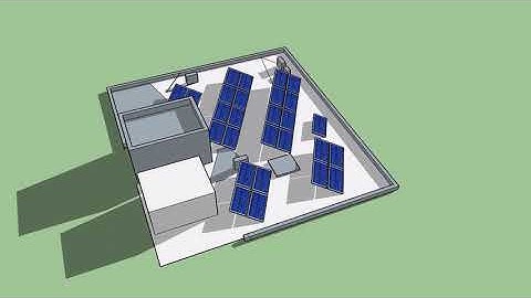 12 KW+ Sketchup Google Earth Solar System Design