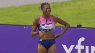 Gabby Thomas Reclaims the 200m World Lead with 21.70 | 2026 USATF Lone Star Grand Prix