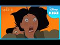 Mulan And Shang Try To Stop A Carriage Crash Mulan II Disneykids 