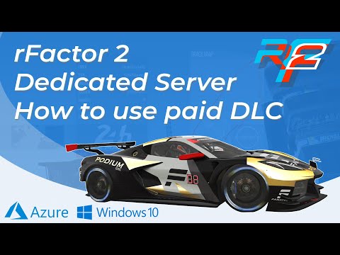 rFactor 2 Dedicated Server - How to use paid DLC tracks & cars