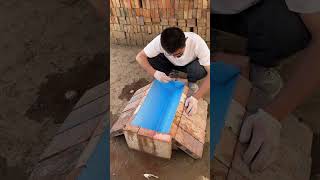 Amazing Cement Mold Making Process 😱 | Satisfying Handmade Work #shorts