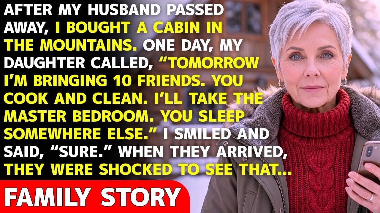 “Tomorrow I’m Bringing 10 Friends” My Daughter Said, Just After I Bought A Cabin In The Mountains.