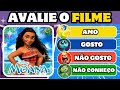 🌟AVALIE O FILME COM AS EMOÇÕES de DIVERTIDA MENTE😨🤢🤬| DIVERTIDAMENTE 2 | MOANA #quiz #divertidamente
