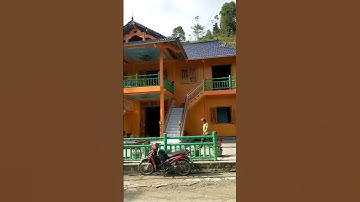 nhà sàn bê tông rất đẹp